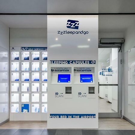 Resting Pods - Zzzleepandgo Bgy Airport Otel Orio al Serio Dış mekan fotoğraf